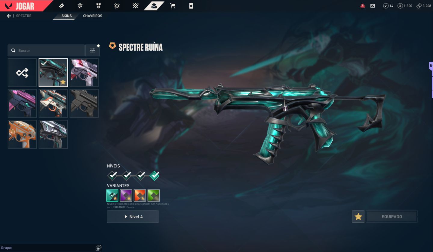 Conta Valorant 11 SKINS - NIVEL 390+ ( RANK GOLD )