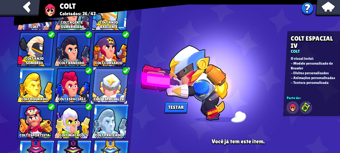 Conta de Brawl Stars + Clash à venda com itens limitados e raridade de 2020/2021