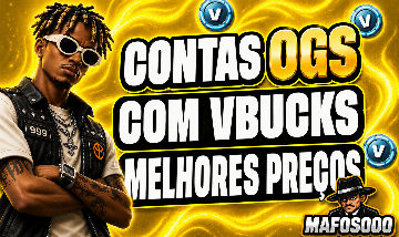 Contas FORTNITE com melhores skin OGs, e Muito Mais