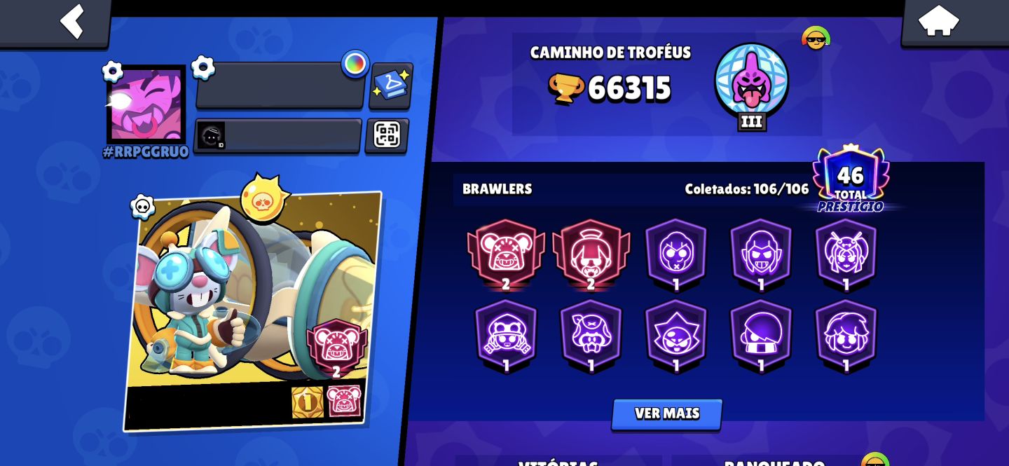 Conta brawl stars 2019 todos brawlers