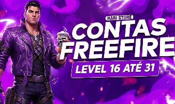 CONTAS FF NIVEL 15 + TROCA NICK