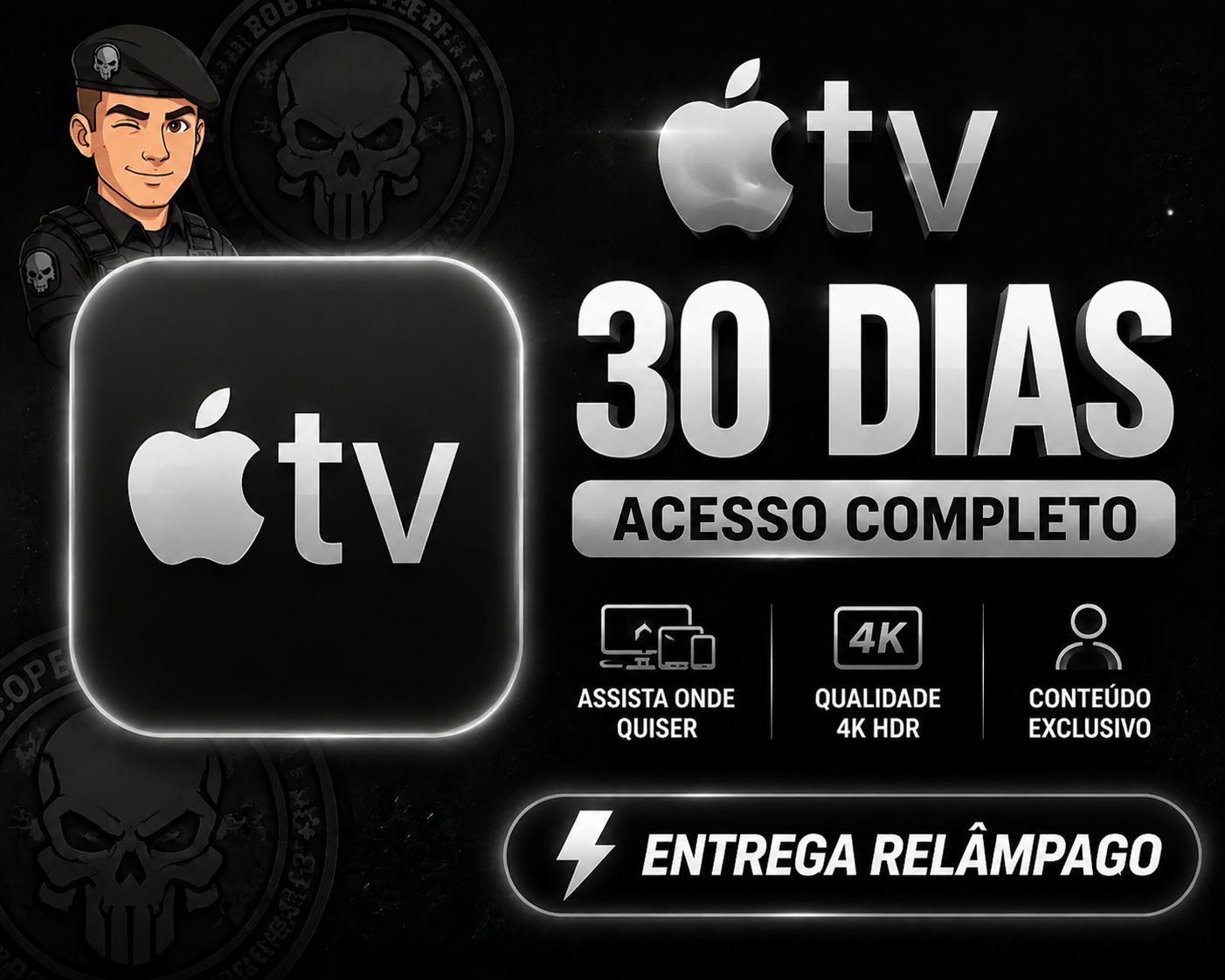 Apple TV+ (COMPARTILHADO) | 30 Dias