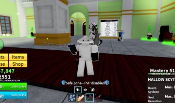 (OFERTA) CONTA BLOX FRUITS - 5 FRUTA PERM - 3 GAMEPASS - 5K DE ROBUX EM SKIN