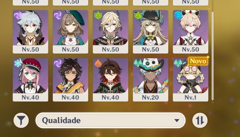 Conta endgame 36 5 estrelas e 26 armas 5 estrelas