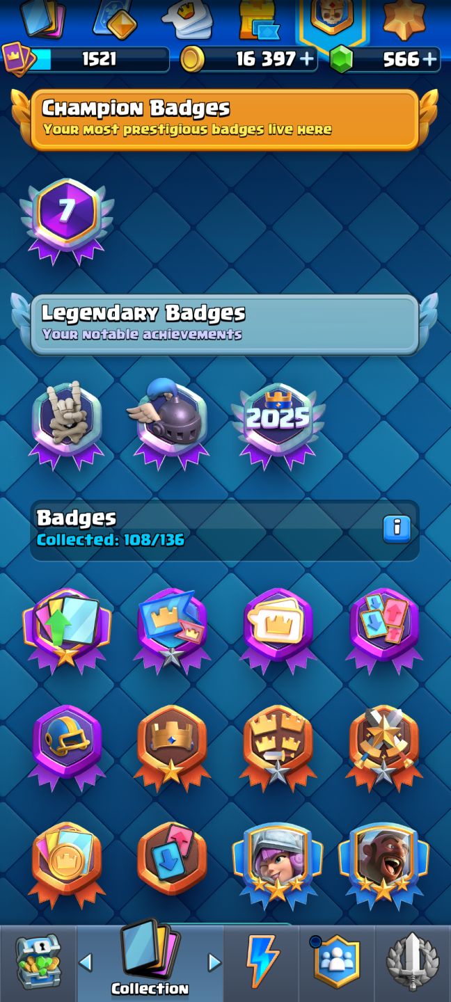 CONTA CLASH ROYALE | 13K TROFÉUS| DECK FULL 16
