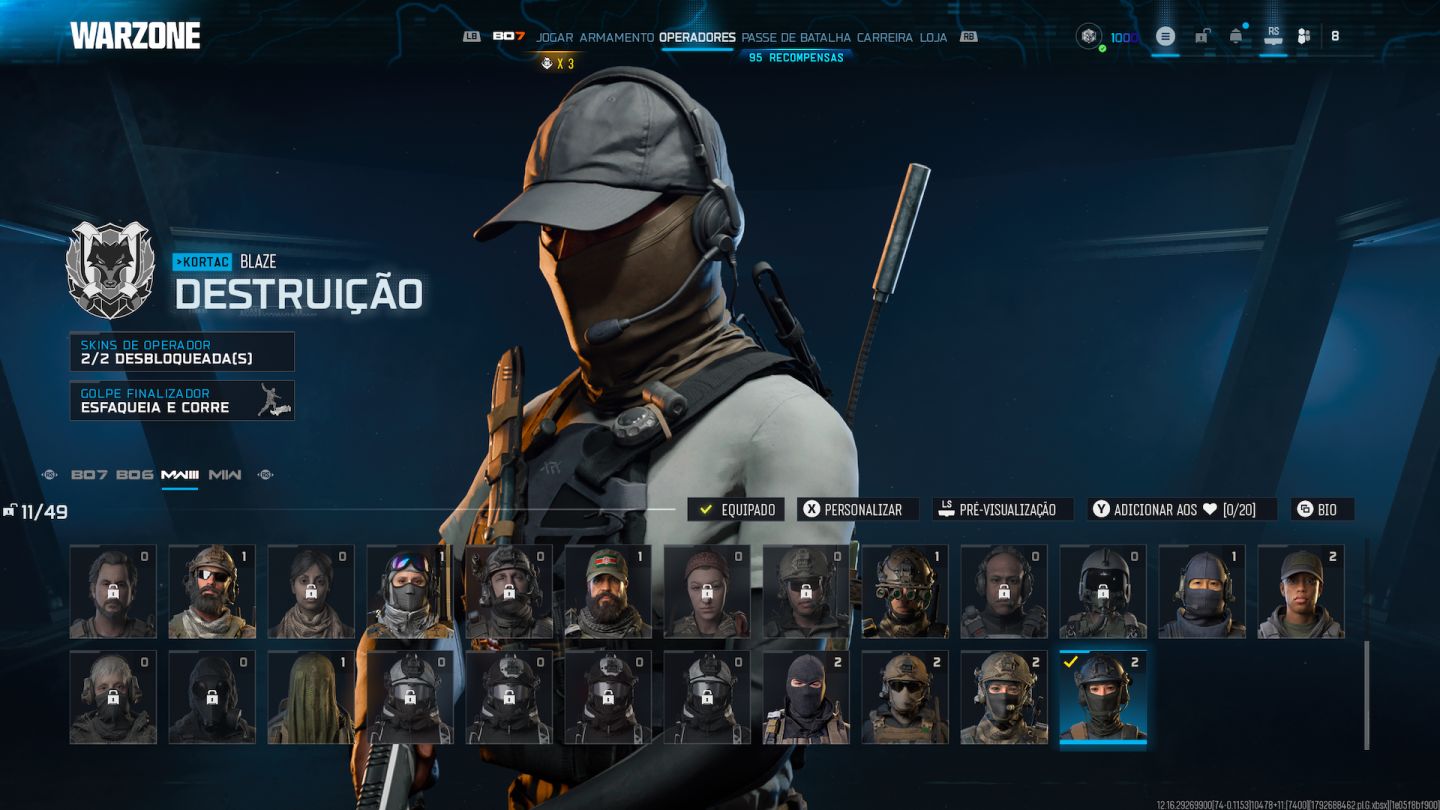 Conta Warzone / Mw4