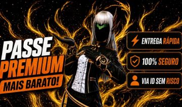 Passe Booyah Premium+Brinde. Via ID!!