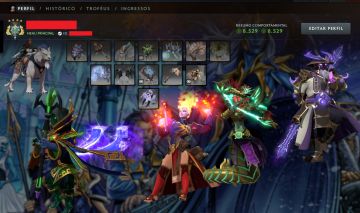 CONTA DOTA 2 ARCONTE 4 | 854 ITENS | 2 ARCANAS | VÁRIOS IMORTAIS