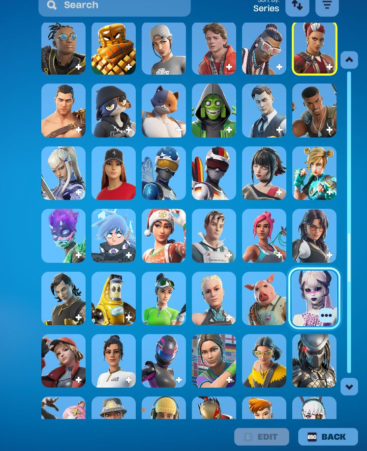 CONTA FORTNITE TRYHARD | 279 SKINS | 106 PICARETAS | 49 GUARDA-CHUVAS | C1 S7