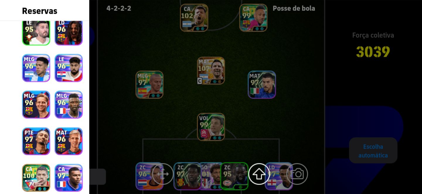 Conta Efootball ABSURDA