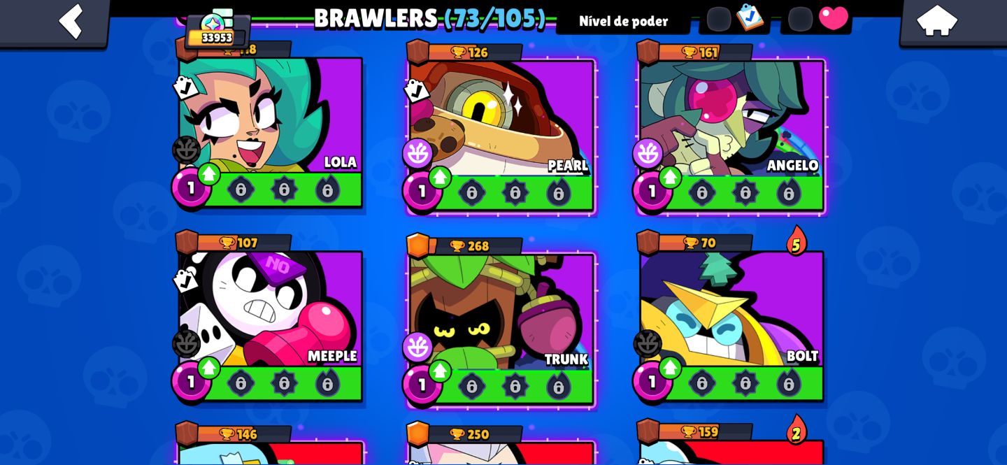 Conta brawl stars