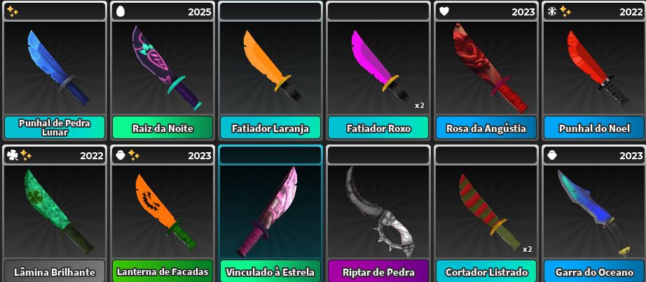 Facas de sobreviva ao assassino na promoção!