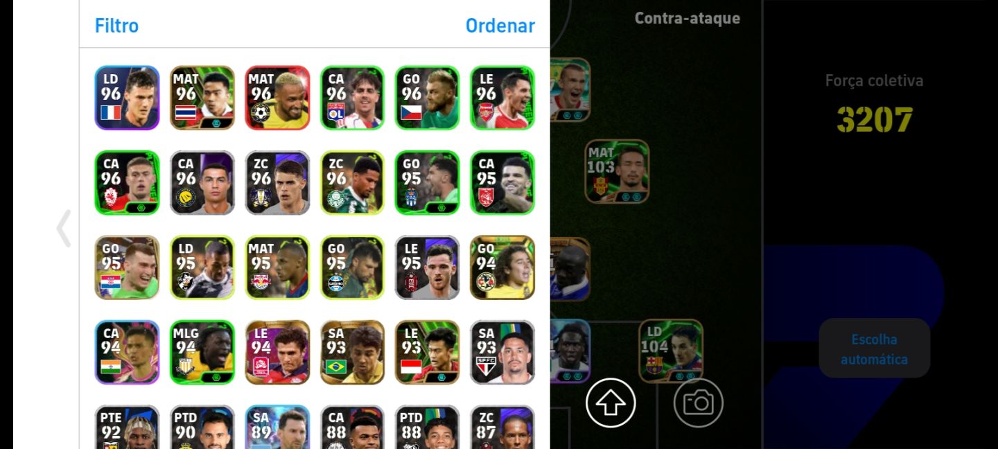 CONTA eFootball 3207 - Time dos Sonhos Pronto Pro Div 1