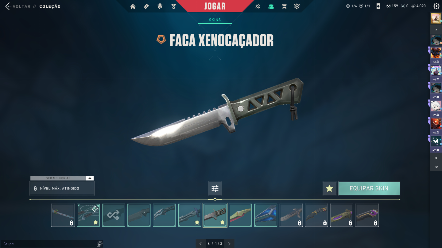 Conta de valorant dima 1 com primordium e leque raro