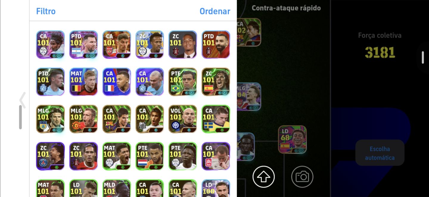 Conta Top com Ronaldinho blitz e best novo
