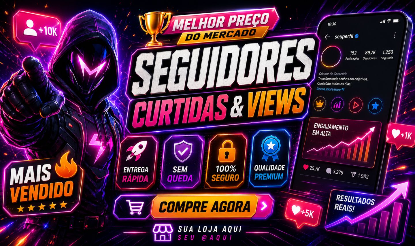 INSTAGRAM | SEGUIDORES + CURTIDAS + VIEWS | ENTREGA RÁPIDA