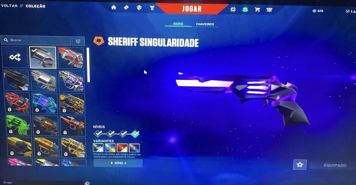 1,6k gastos Conta valorant bastante skin