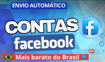 FACEBOOK | CONTAS NOVA EM PROMOÇÃO