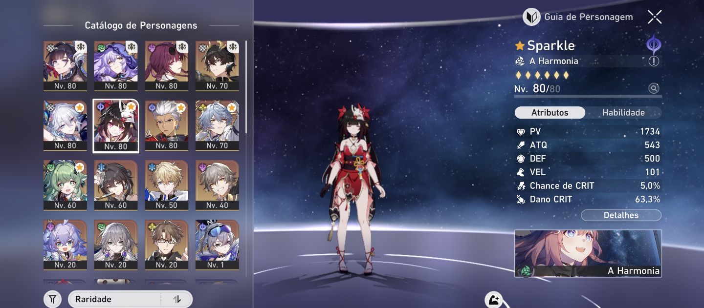 Honkai time de dot completo+ personagens t5+ banner no garantido e lvl 65