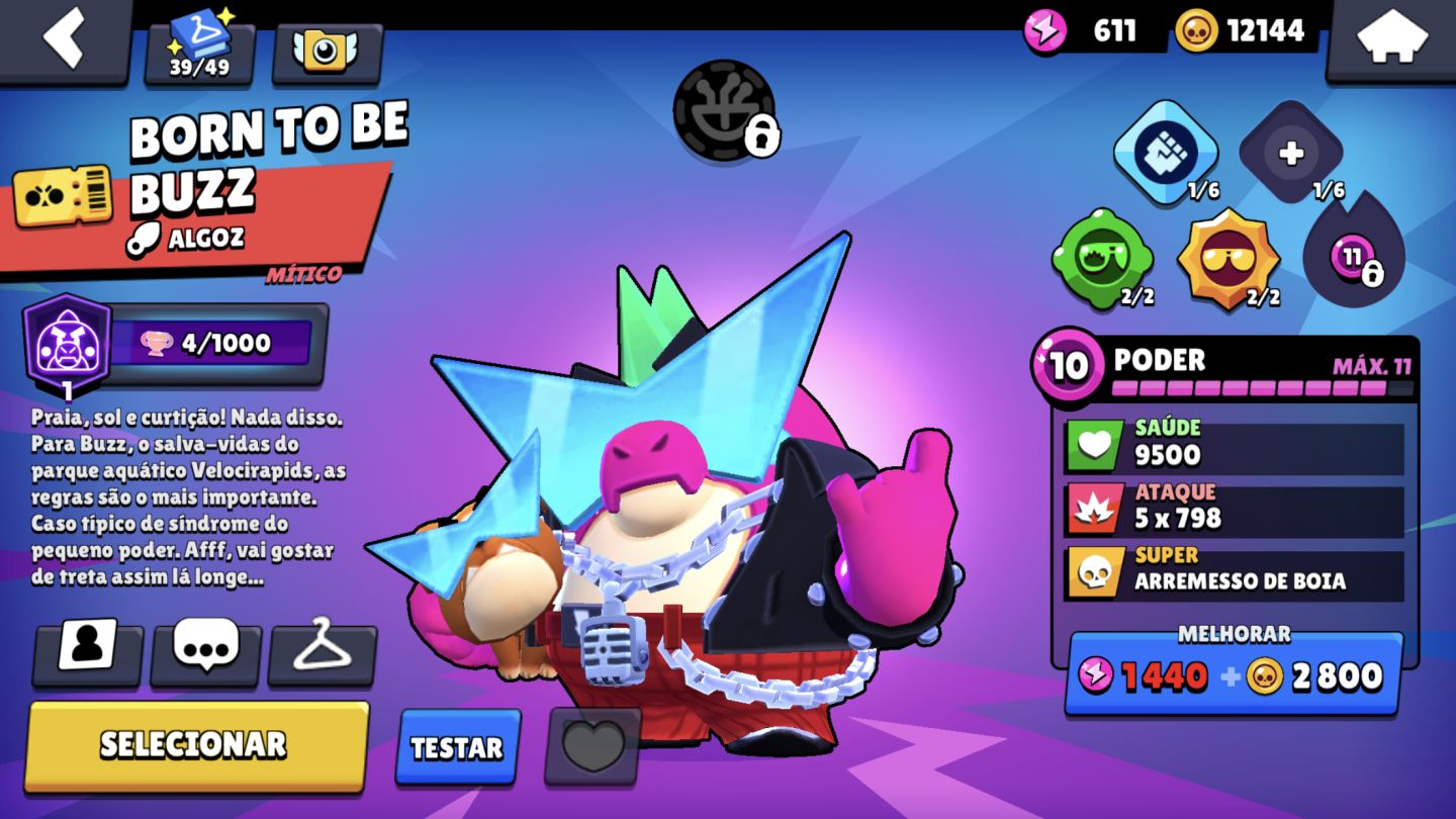 Conta de brawl stars, +80k de troféus