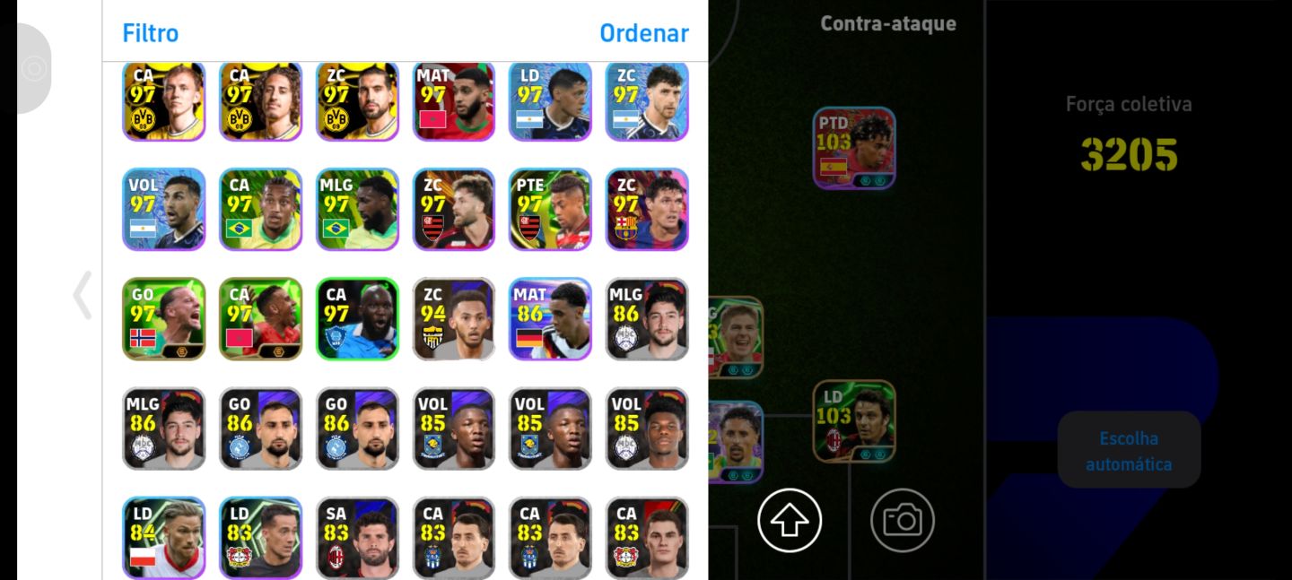 [Conta rara de efootball com Romário épico] e várias outros jogadores muito bom
