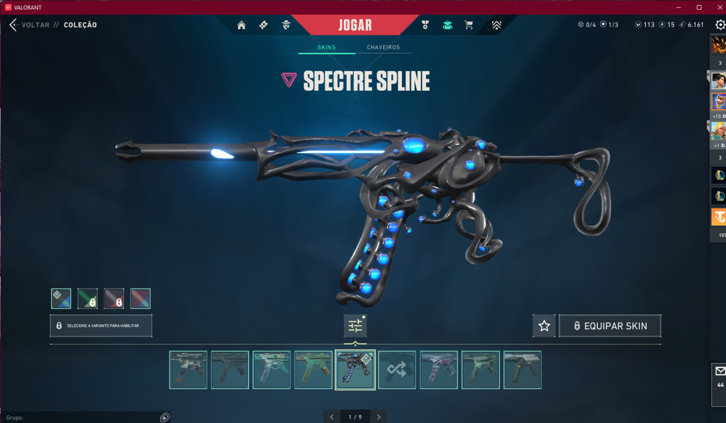 CONTA VALORANT 166 SKINS + R$ 2.400 REAIS GASTOS