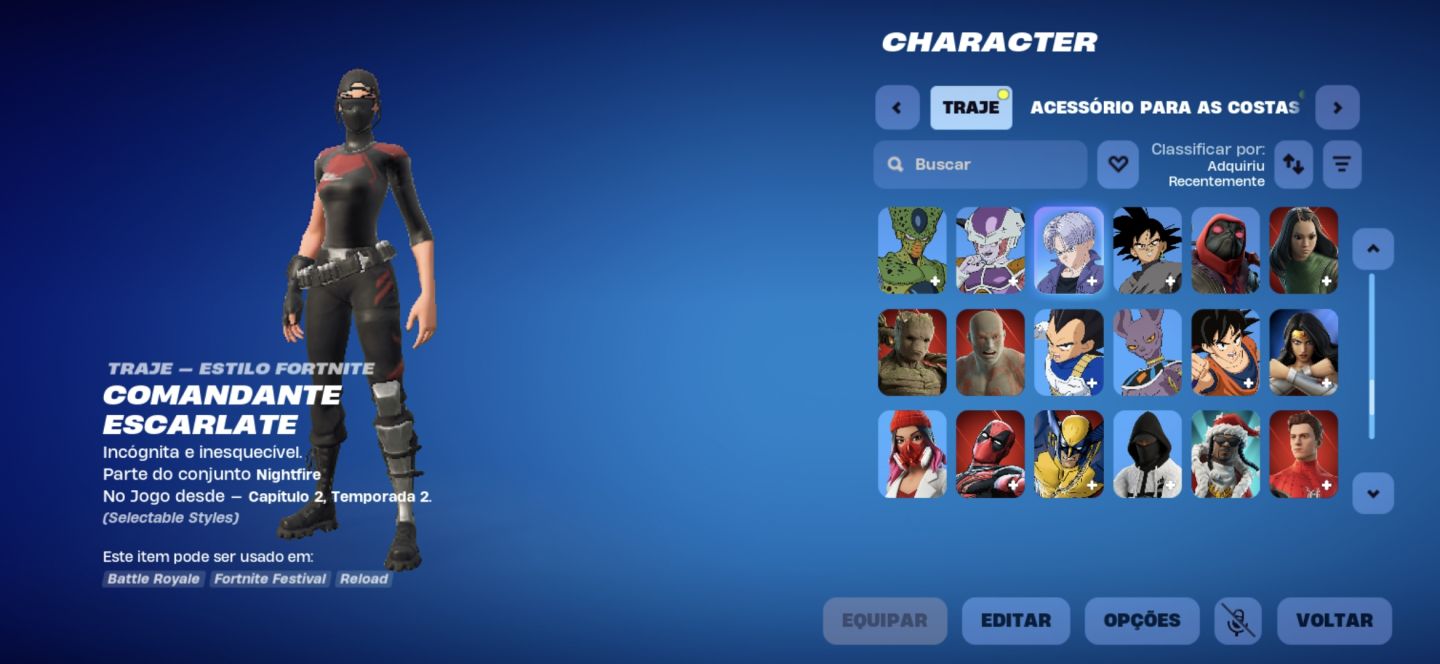CONTA FORTNITE À VENDA | SKINS RARAS, CARROS BMW E LAMBORGHINI, EMOTES...