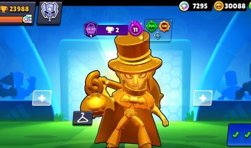 CONTA DE BRAWL 24K | DE TROFEU MORTIS DOURADO | CONTAS RARAS MELHOR PREÇO