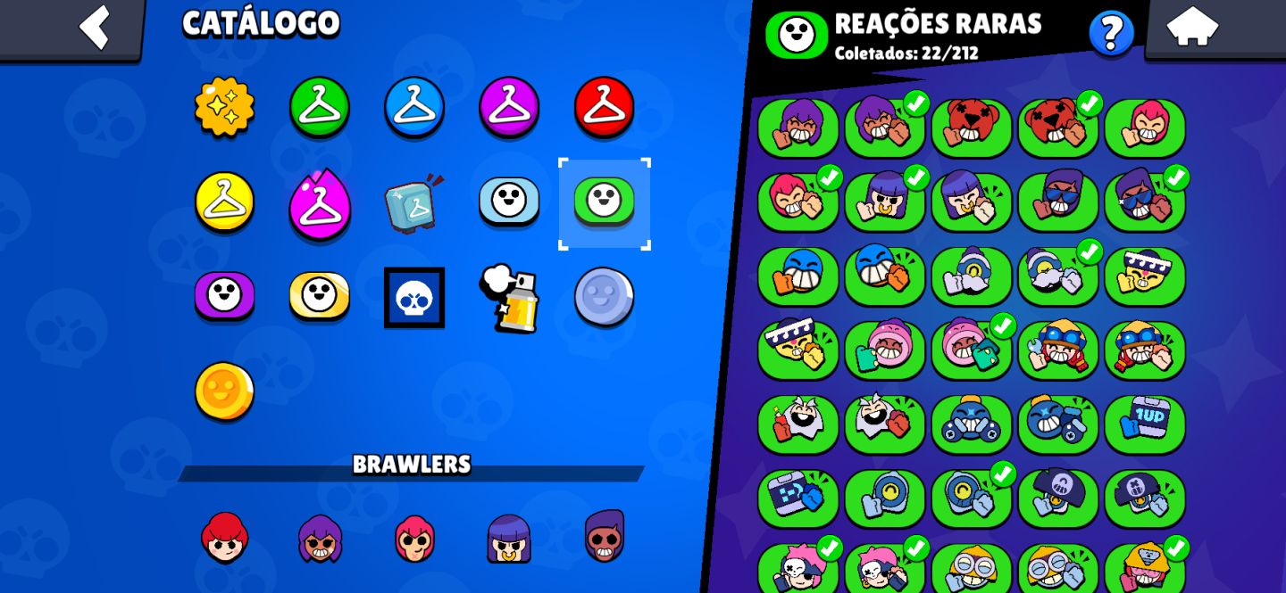 Conta Brawl Star Iniciante (DADOS ALTERAVEIS)