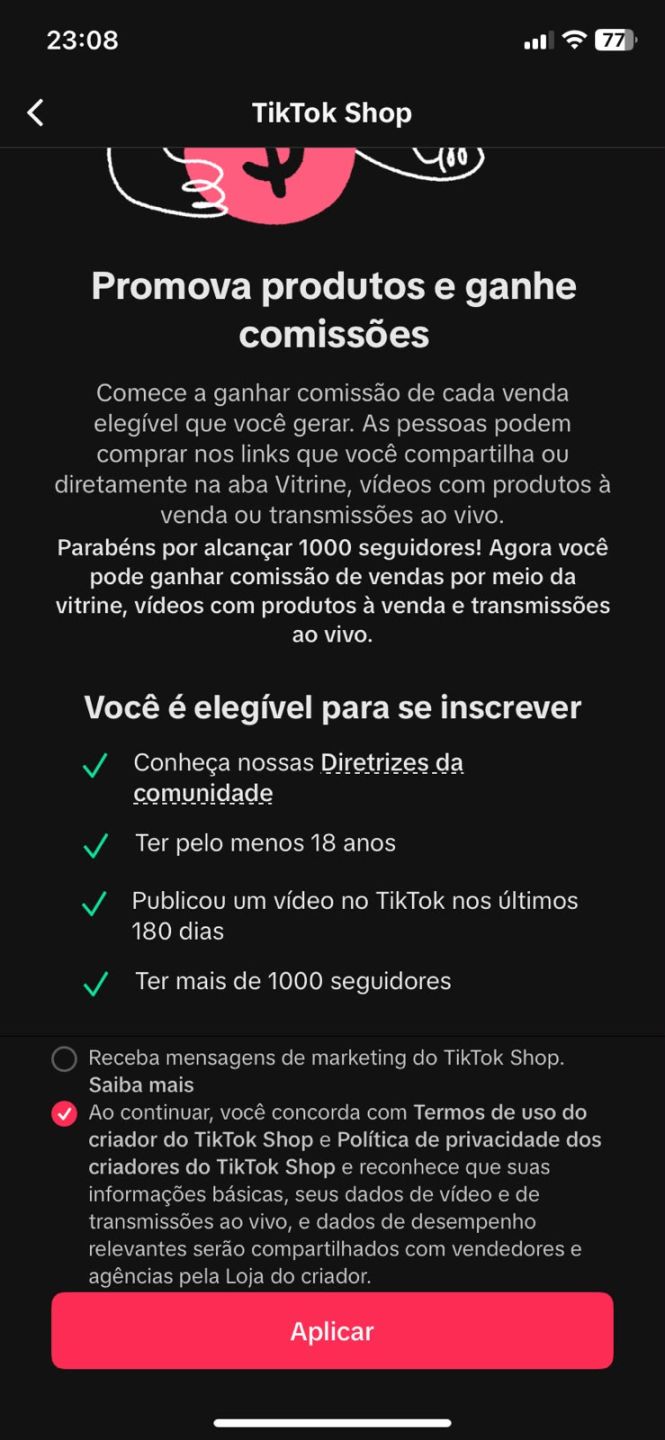 Conta TikTok 12K+ Seguidores Viral