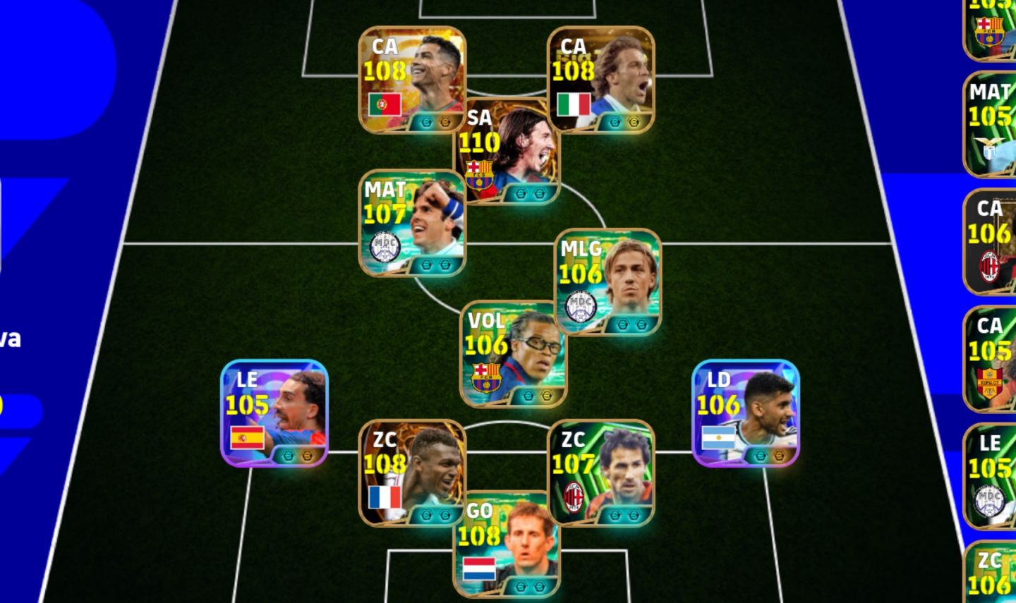 CONTA EFFOTBALL BRABA DO MESSI E CR7 BIG TIME
