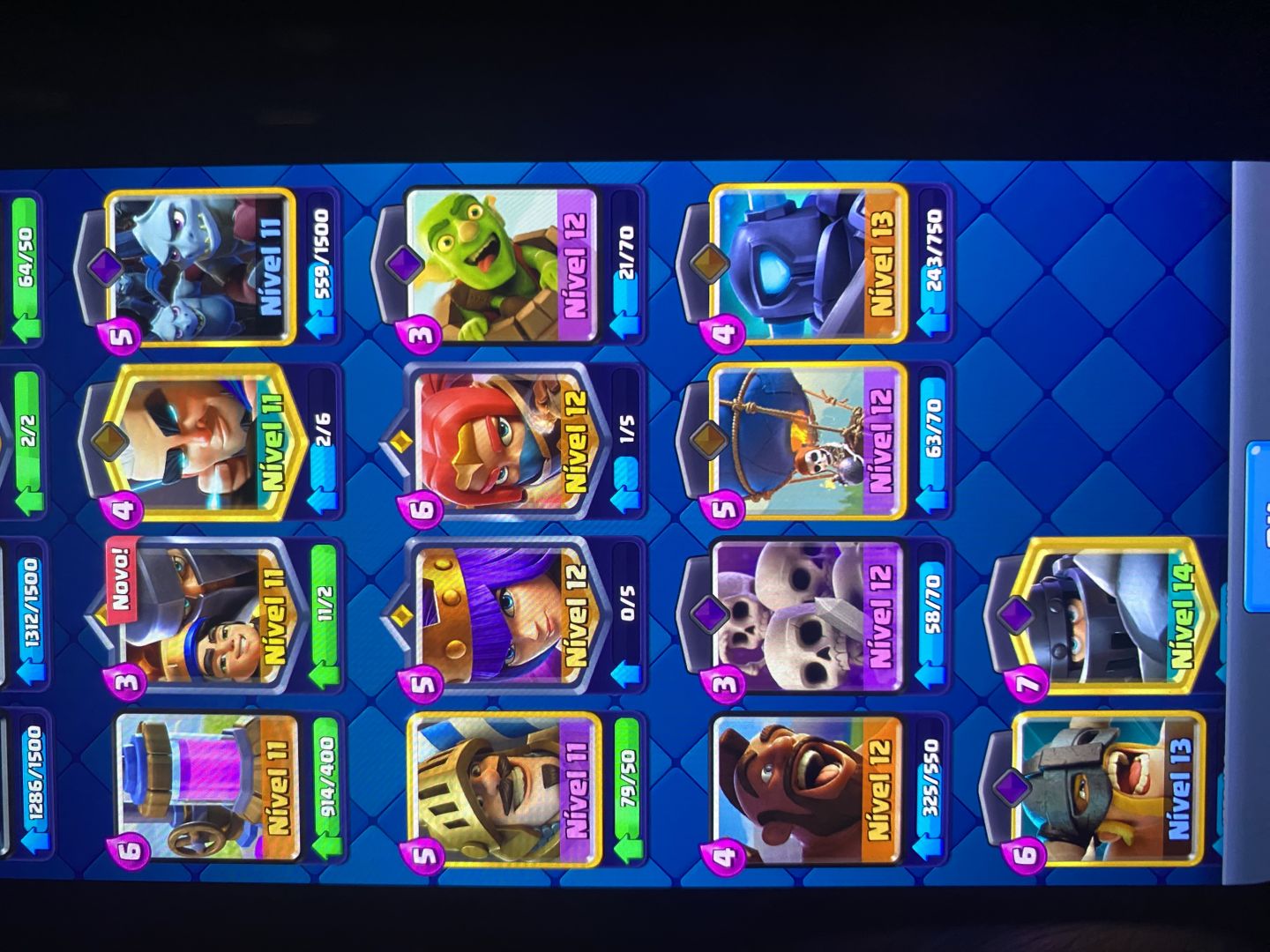 Conta de Clash Royale quase 9k de troféus e pekka nvl 15