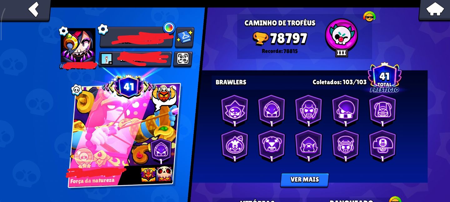 SUPER CONTA 80K HOJE I SKINS EXCLUSIVAS I CONTA DO CLASH DE BRINDEI MUITO MAIS
