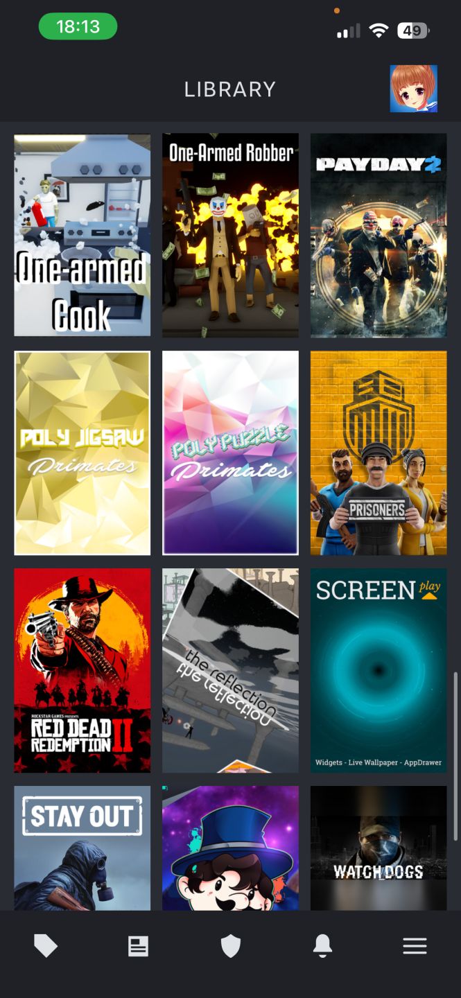 Conta Steam Vários jogos