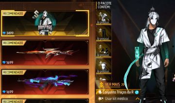 LOJA PRIME MÊS DE JULHO NO FREE FIRE !!!!