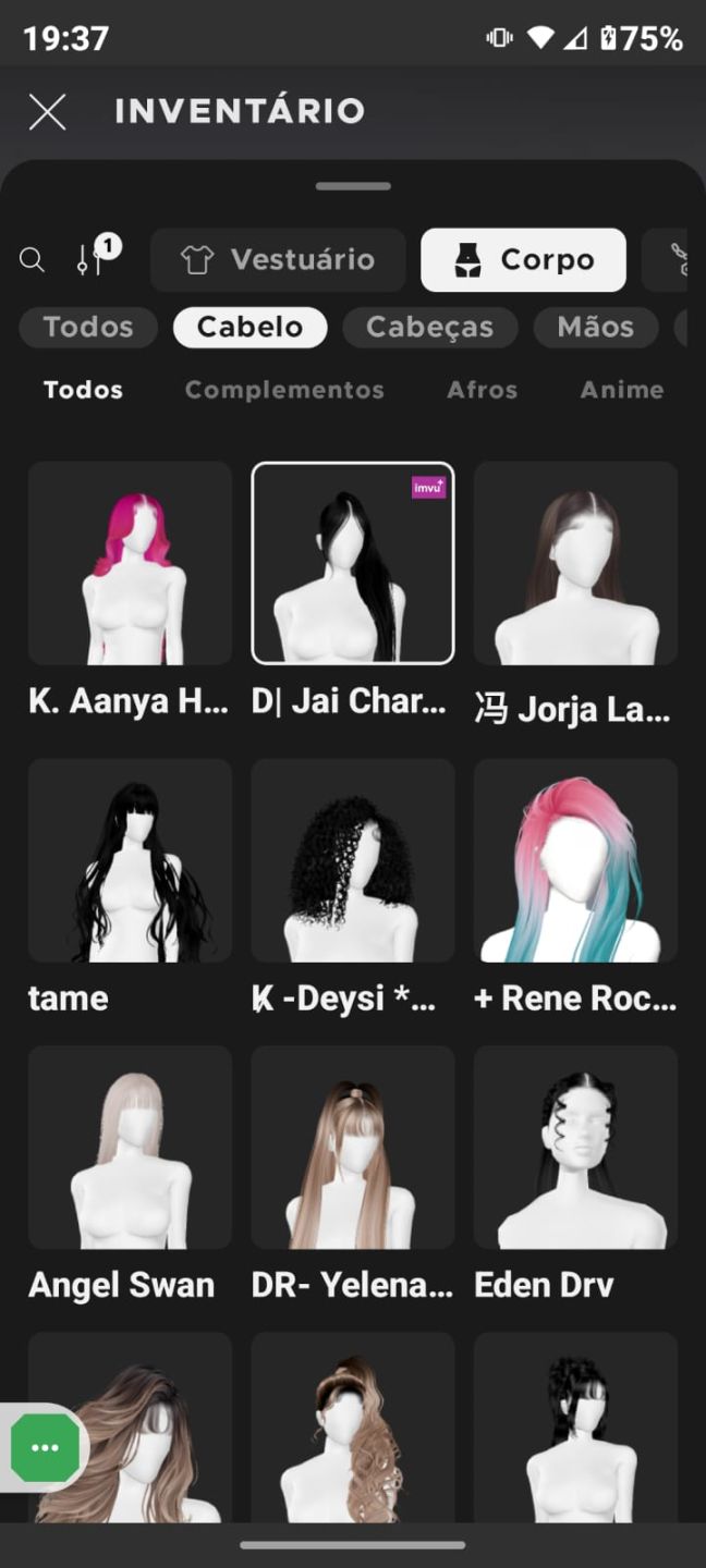 [PROMOÇÃO]CONTA IMVU FEMININA | 498 SEGUIDORES | MUITOS ITENS | VÁRIOS OUTFITS