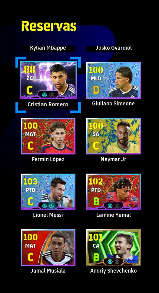 Conta Efootbal - Time Master 5 - (Xbox/pc) Elenco da Inglaterra Completo!!!