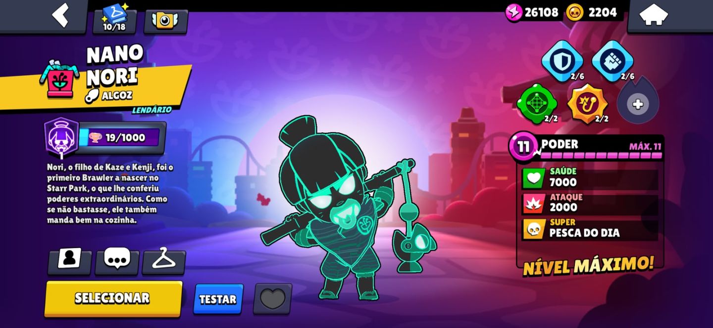 CONTA BRAWL 107 BRAWLERS E +35K Troféus