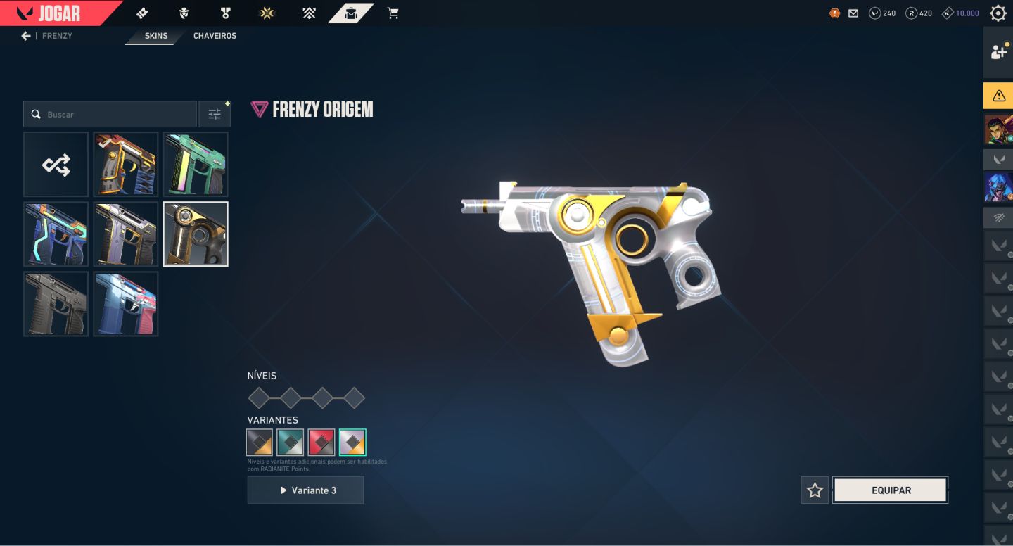 Conta valorant com +1.6k gastos muitas skins