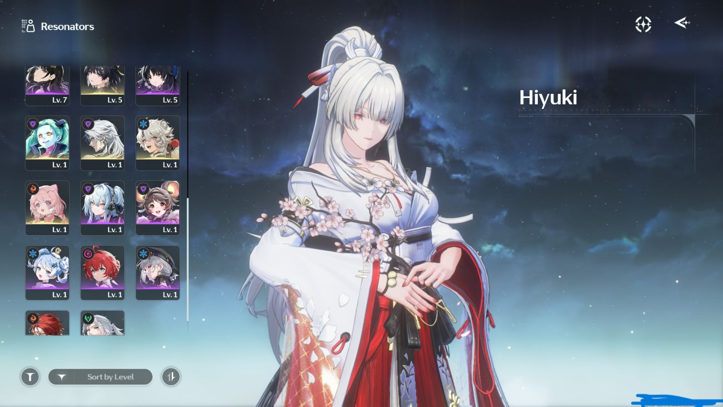 Conta Wuthering Waves Hsin+Hiyuki+Lucilia+Muito mais