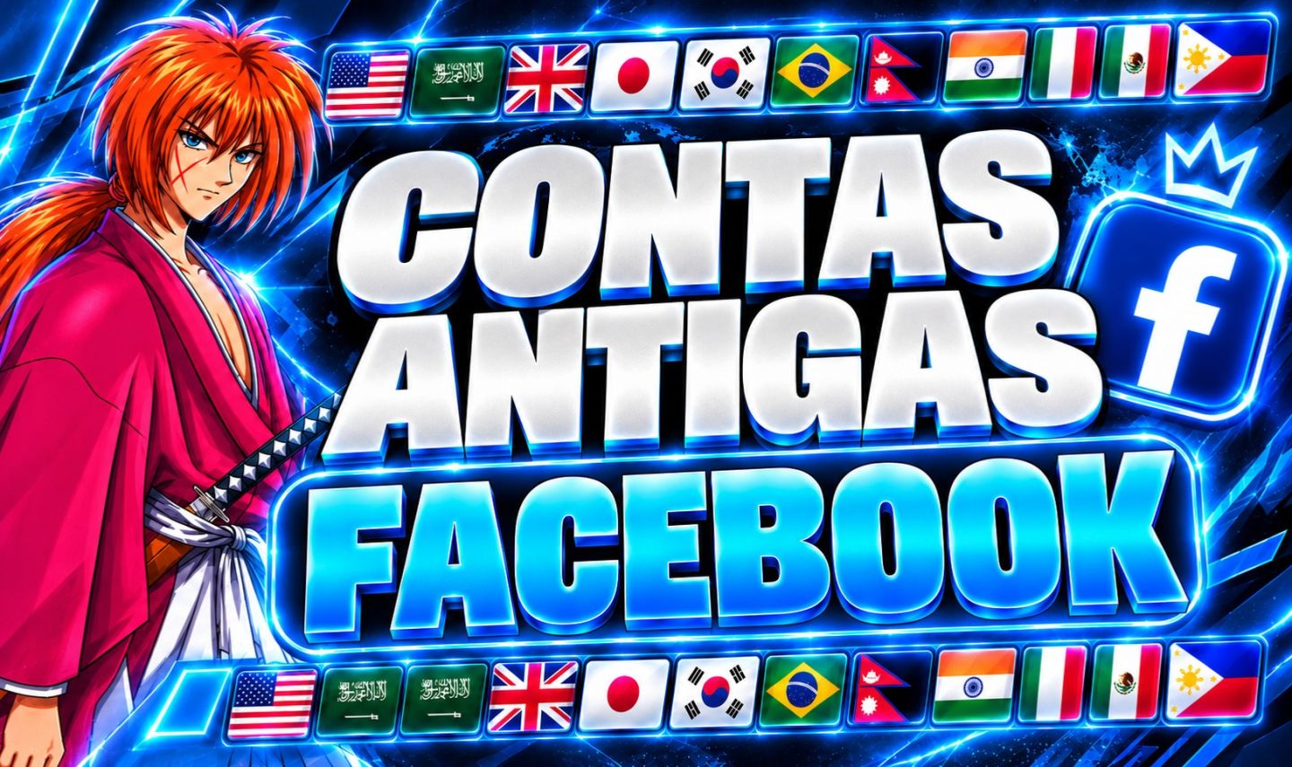 Contas Facebook Antigas Br Full acesso