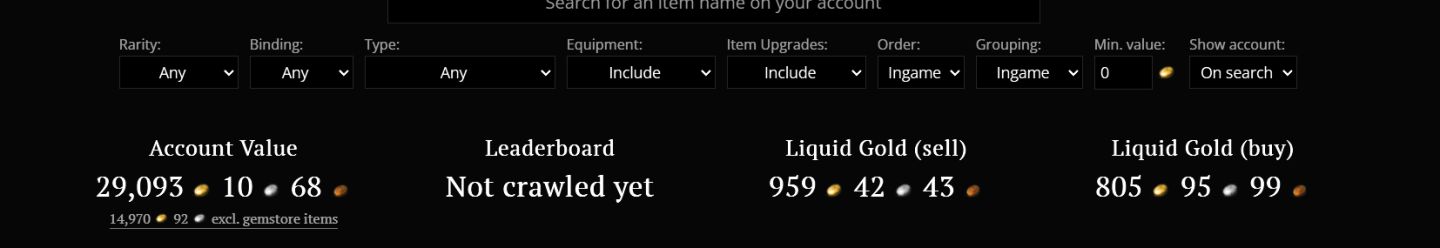 Conta gw2 (steam) com 4 lendarias