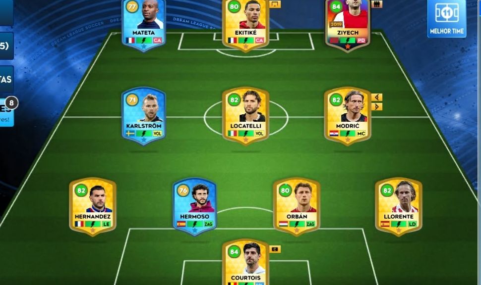 CONTA DLS COM VÁRIOS JOGADORES LENDÁRIOS