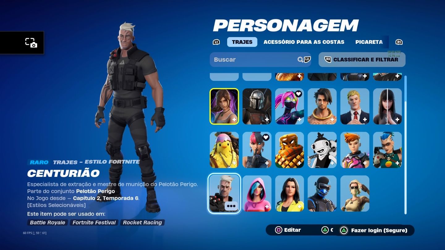 Conta Psn, com conta de Fortnite + skins e GTA San Andreas,detalhes na descrição