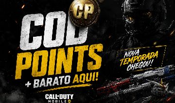 COD POINTS - COD MOBILE - VIA ID ( CPS PROMOÇÃO / MELHOR PREÇO DO SITE )