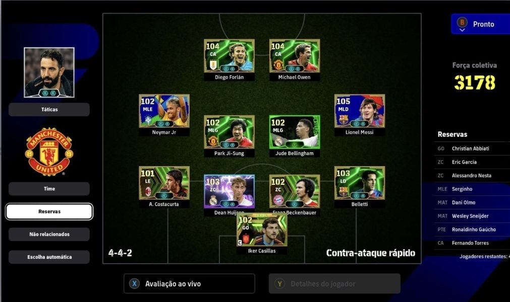 CONTA EFOOTBALL STEAM+FIFA21[ RONALDINHO+ MESSI+ NEYMAR2014 E VARIOS EPICOS