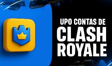 Upar conta do clash royale