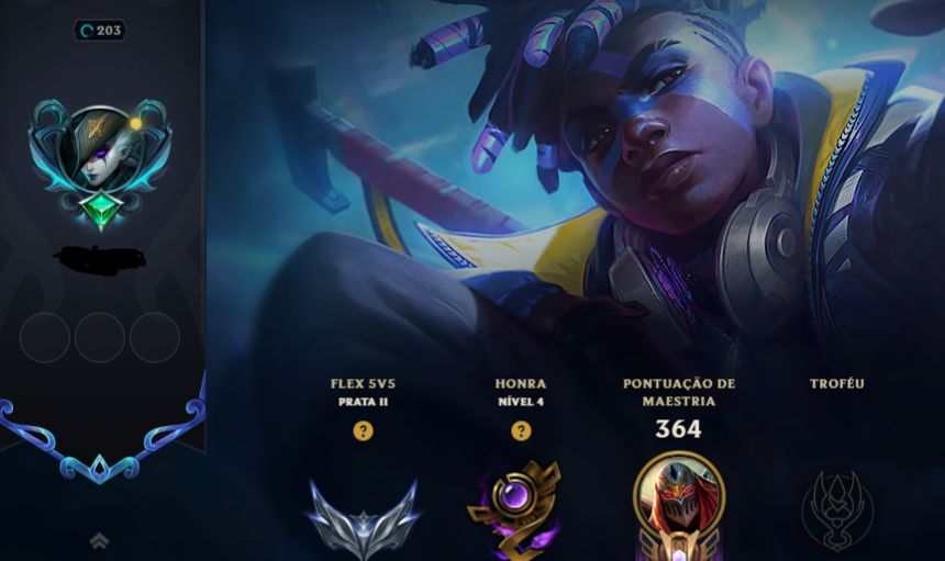 Conta de LoL Skin LeBlanc Lenda Ascendida Mitica e +17 Skins Lendárias