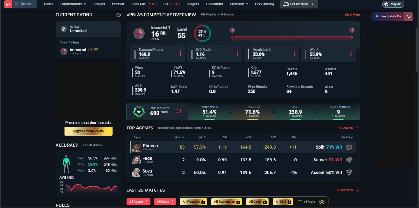 CONTA VALORANT IMORTAL 1 SEM SKINS, RANK ATIVO EM V26 ATO 5