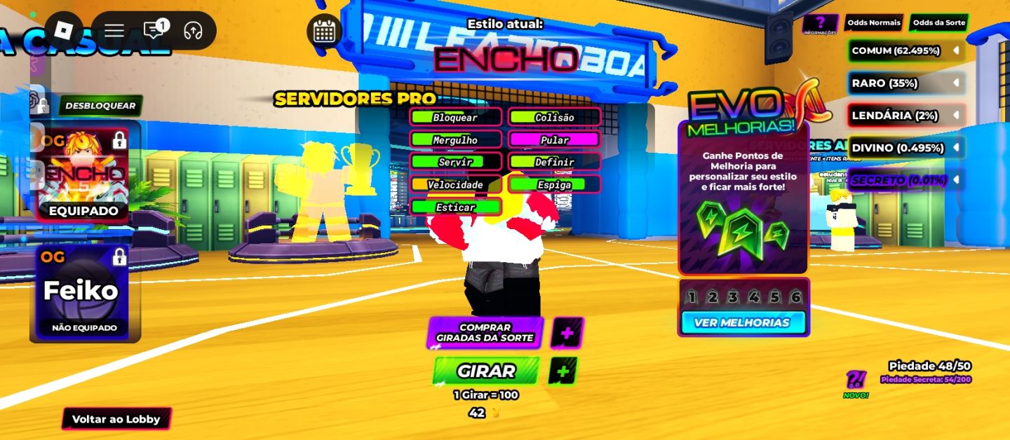 CONTA DE VOLLEYBALL LEGENDS